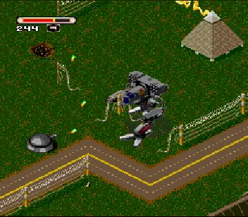 MechWarrior 3050 (USA) screen shot game playing